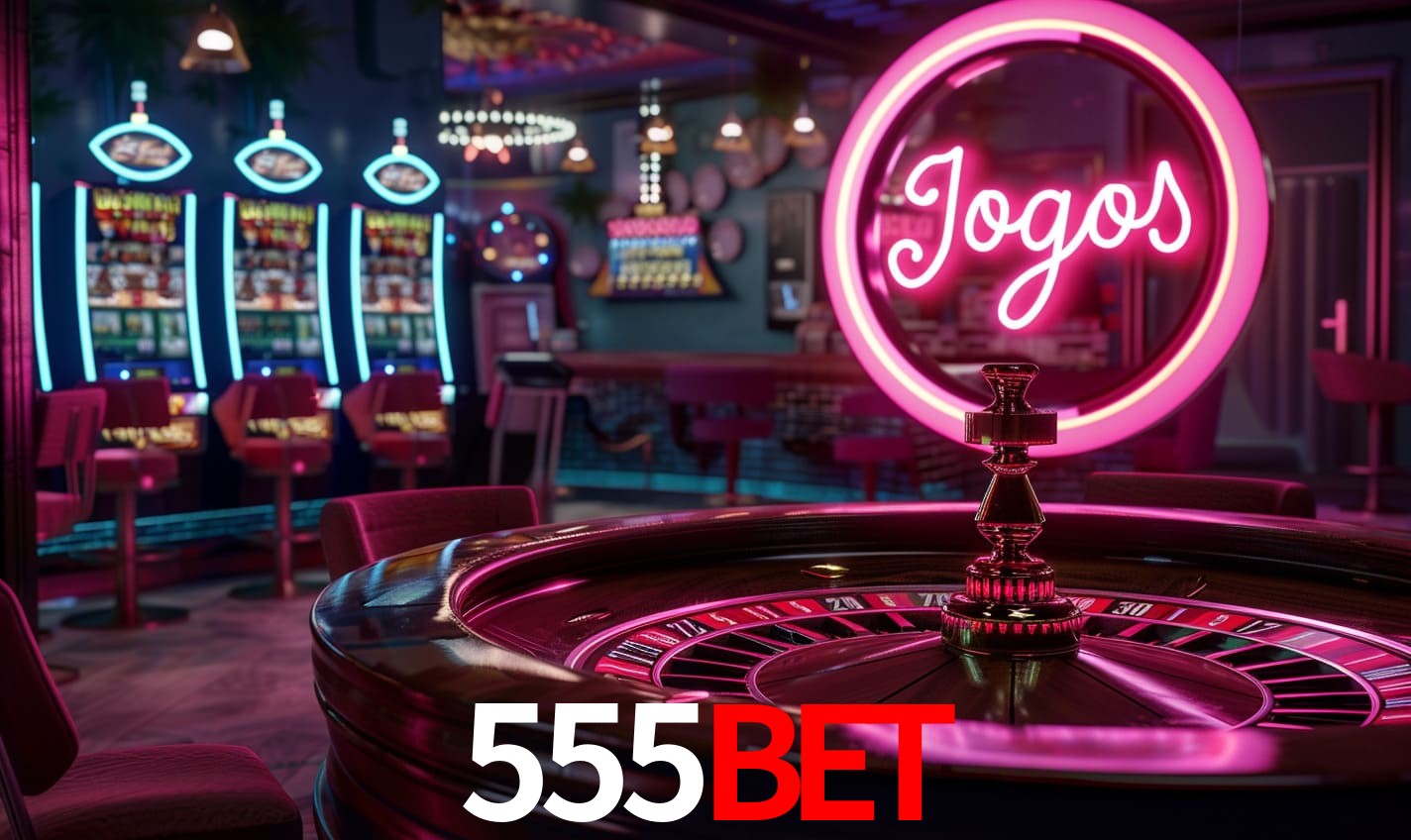 Interface do App 555bet